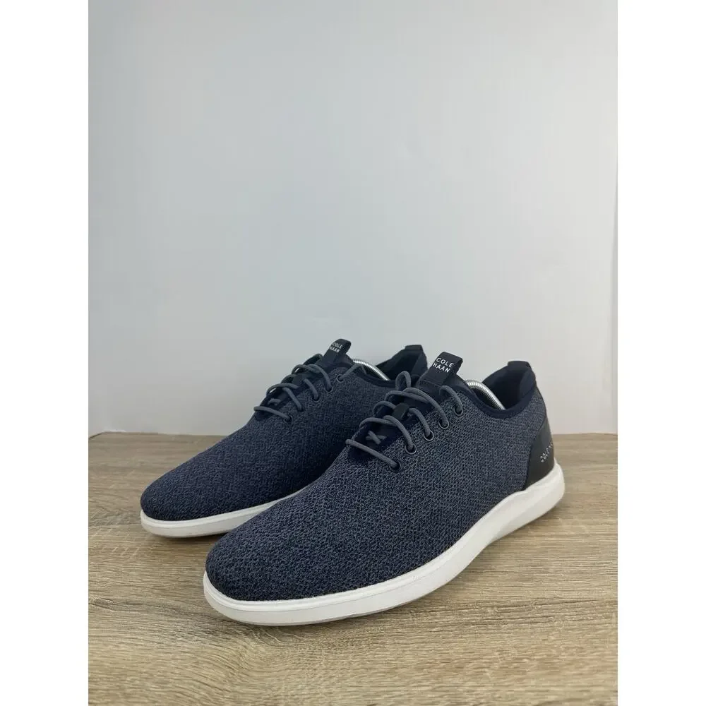 Cole Haan Grand OS Knit Sneakers Men’s 10.5M Blue Lightweight Casual Shoes